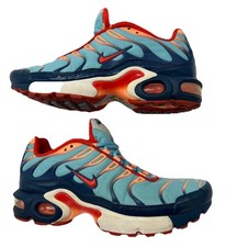 Nike Air Max TN Plus Swoosh Chain Blue Orange White Size 6.5 Y CA4816-400 GS