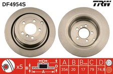 Disque de frein Rover 115