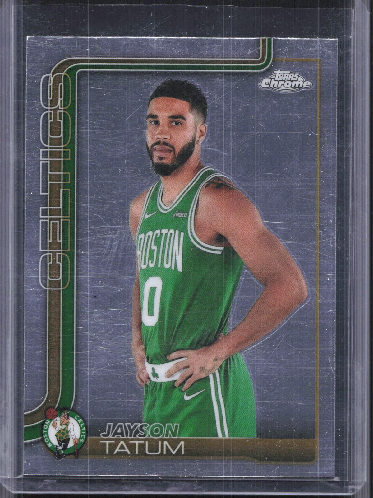 2025-26 Topps Chrome #49 Jayson Tatum Image Variation SP Celtics