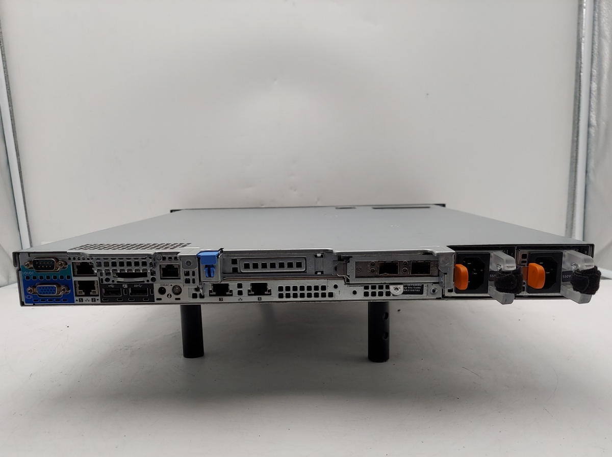 Dell PowerEdge R430 2x Xeon E5-2620 v4 2.10GHz 24GB RAM 2x 550W