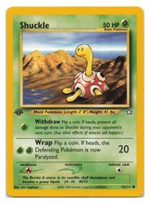 Shuckle 72/111 Common Neo Genesis Pokemon 1st Edition 2000