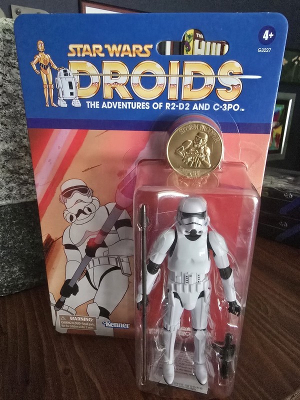 NRSV Star Wars: Droids Black Series Imperial Stormtrooper Action Figure NIB 2026