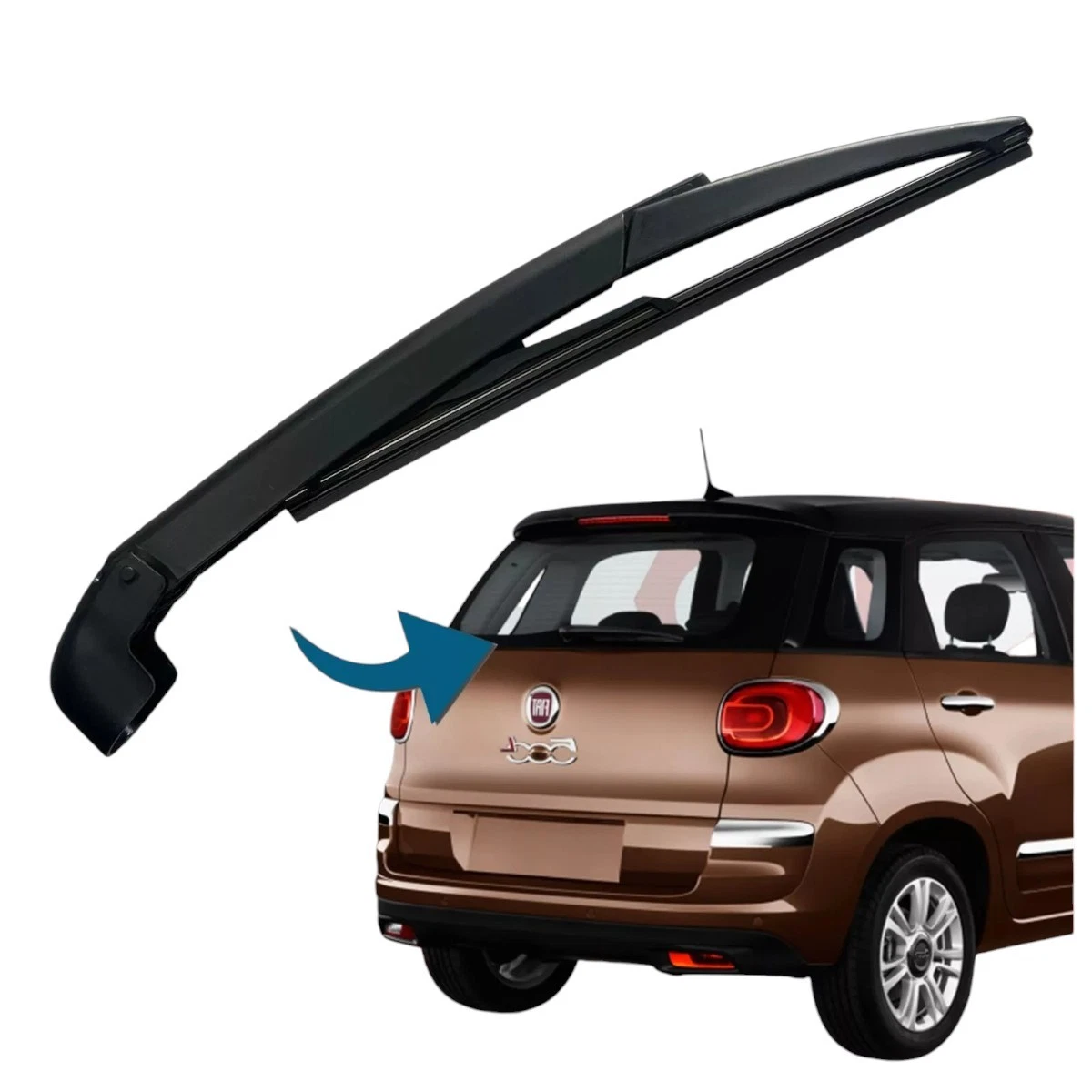 Spazzola Tergicristallo Posteriore Completa Originale Fiat Grande Punto Evo