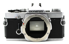  Near Mint OLYMPUS OM-1 Silver 35mm SLR Film Camera Body From JAPAN