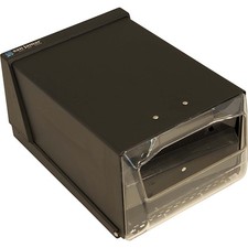 San Jamar Carlisle H3001CLBK 7 1/2 in x 11 in Black Napkin Dispenser