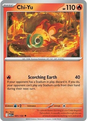 Chi-Yu - 031/132 - Uncommon - Near Mint
