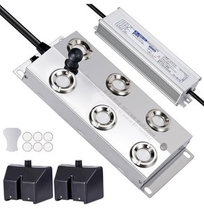 6-Head Ultrasonic Mist Maker Mist Making Machine Ultrasonic Fogger w/Floats.