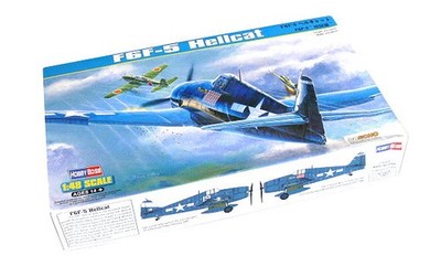 HOBBYBOSS Aircraft Model 1/48 F6F-5 Hellcat Scale Hobby 80339 B0339