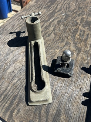 #ad #ad VINTAGE DELTA ROCKWELL WOOD LATHE TOOL REST BASE ASSEMBLY BANJO DDL 171 w Mount $99.99