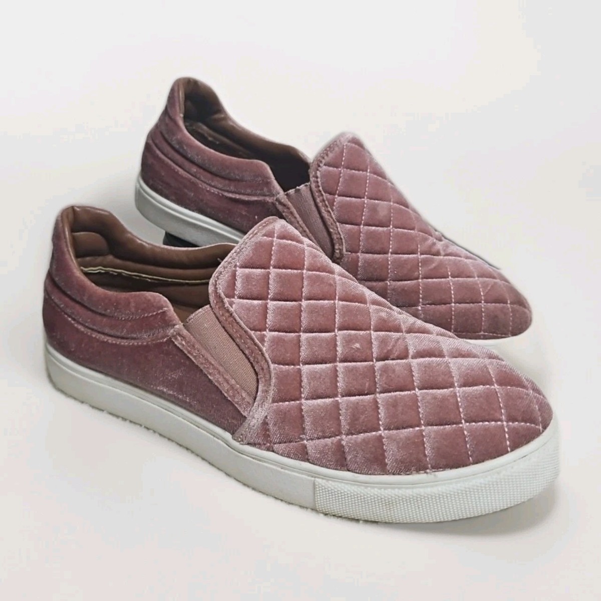 Pink Quilted Steve Madden Blush Slip Ons Steve Madden Ecentrcq