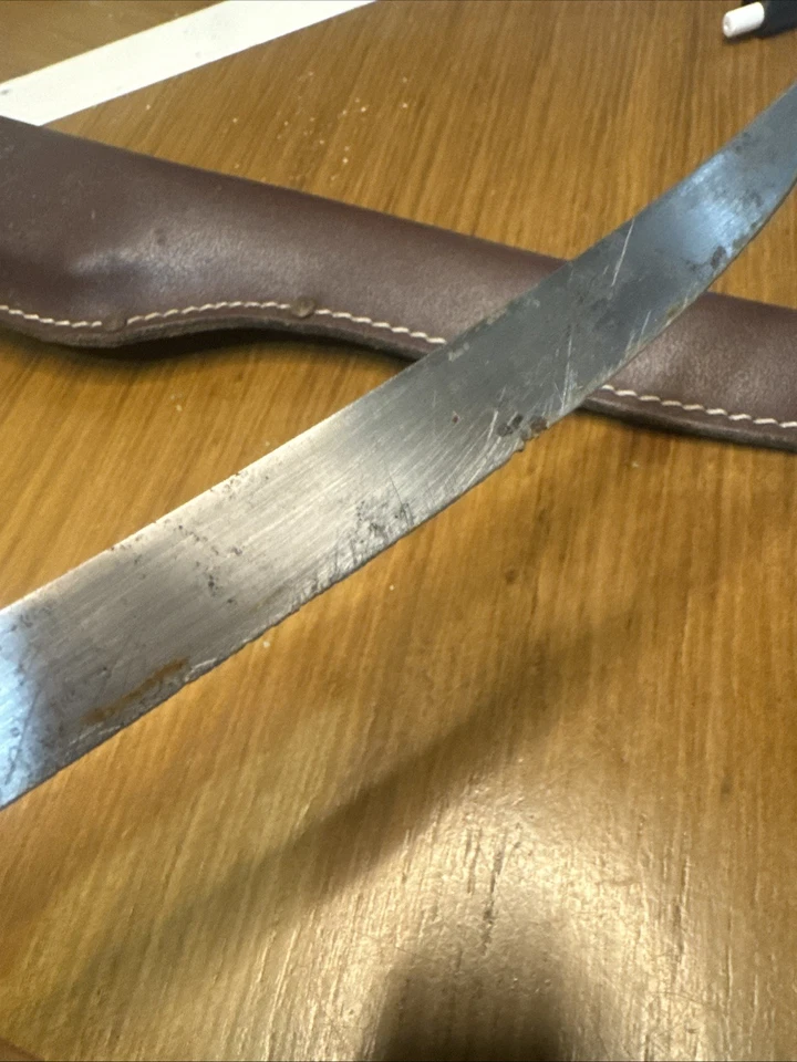 Cuchillo para filete Schrade Fish Old Timer EE. UU. Descontinuado 1470T Hecho en EE. UU. De colección Foto 4 de 4