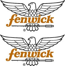 2 Fenwick die cut decals  FREE SHIPPING