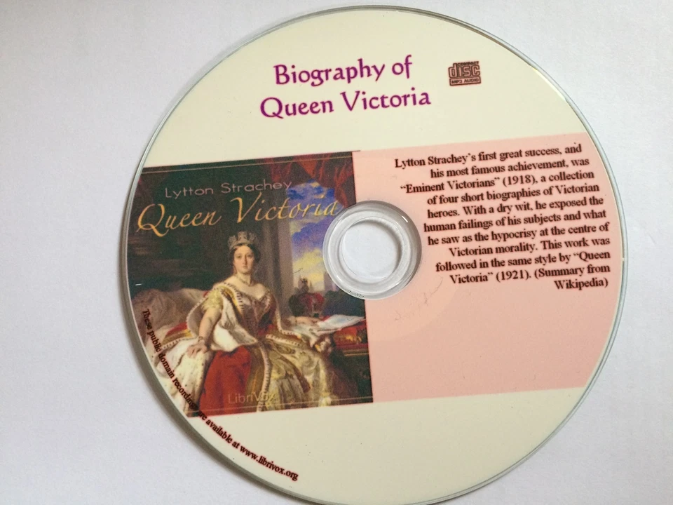Biography of Queen Victoria Unabridged 10+ Hours AudioBook Mp3 CD