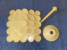 Topple Board Game - Pressman - Replacement Parts: Game Board  Stand - 1985