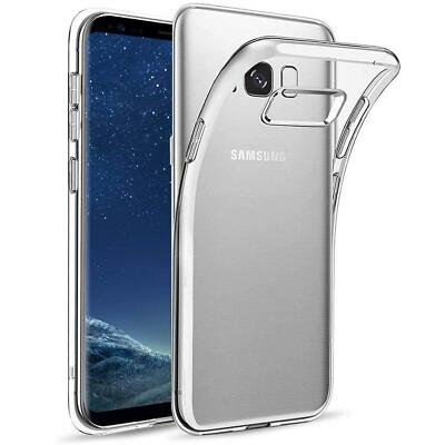 Handy Case für Samsung Galaxy S8 Plus Hülle Transparent Tasche Handyhülle Cover