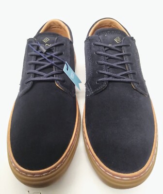 GANT Prepville Cupsole Low Shoes Marine Navy Suede UK Size
