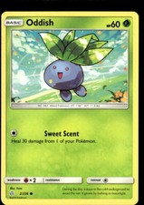 Pokemon Oddish 2/236 Cosmic Eclipse Non Holo ...