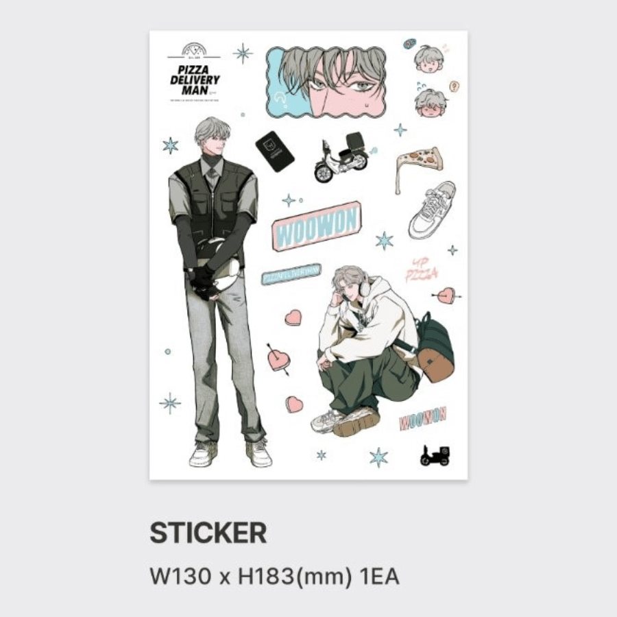 THE PIZZA DELIVERY MAN AND THE GOLD PALACE PACKAGE OFFICIAL MANHWA