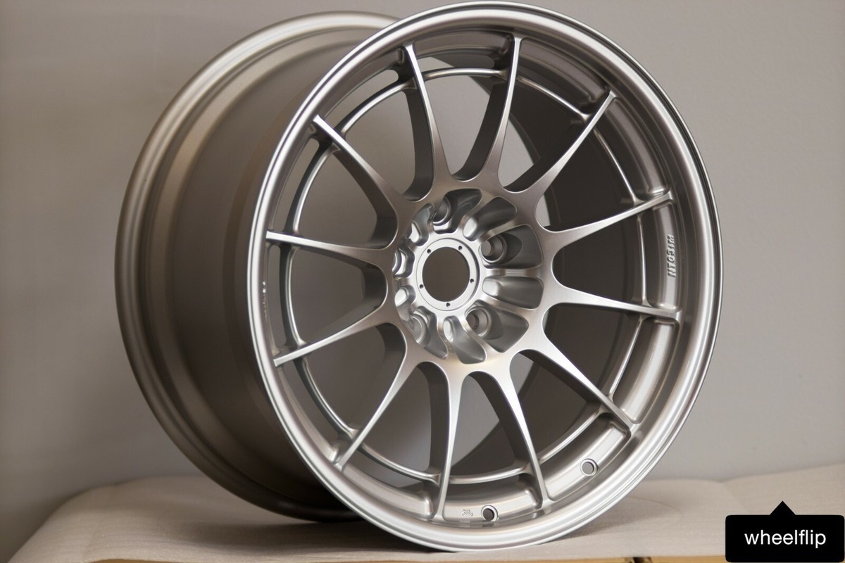 Enkei NT03+M 18x9.5 +40 5x114.3 - Silver Wheel | eBay