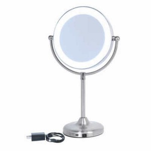 Feit 1336323 Electric Rechargeable Led Vanity Mirror Silver For Sale Online Ebay feit 1336323 electric rechargeable led vanity mirror silver