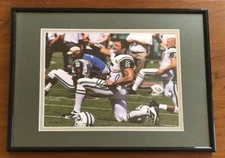 TIM TEBOW New York Jets Signed 8x10 Photo Autographed and Framed Ex Cond