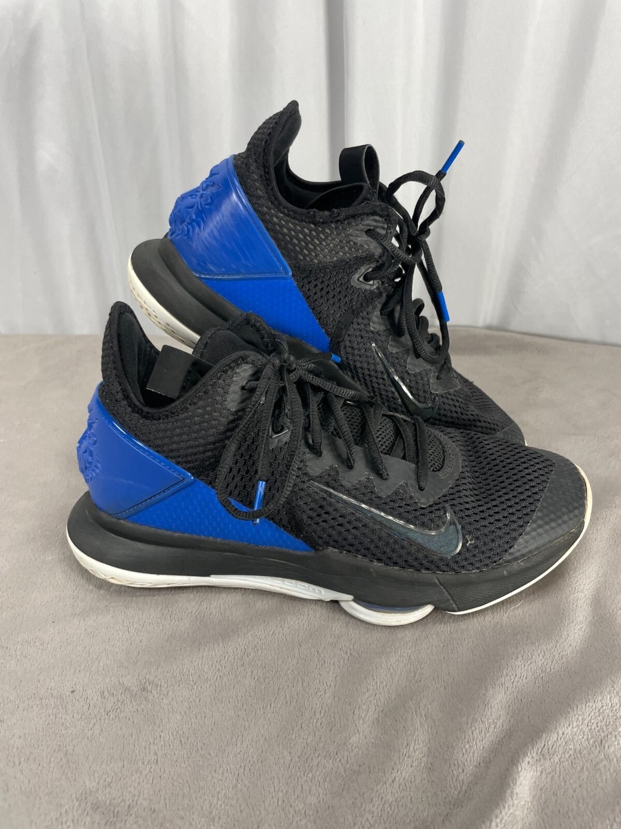 Nike LeBron Witness 4 Black Royal Blue Lion BV7427-007 Men\'s 7.5 Basketball Shoe Buy Nike LeBron Witness 4  main image 3