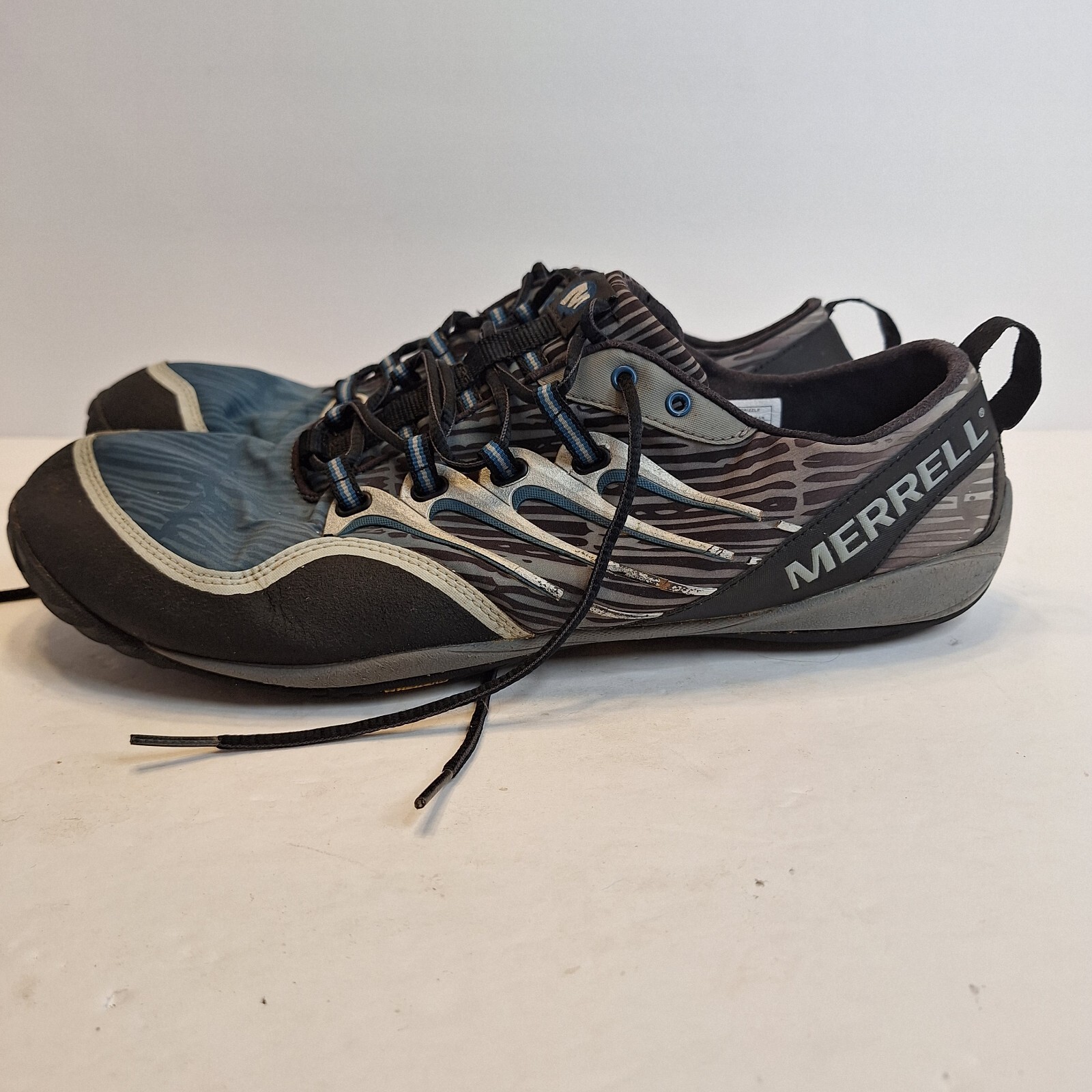 Sneakers Merrell scalze sonic glove drizzle taglia 13 escursionismo vibram