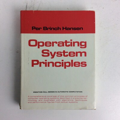 Operating Systems Principles by Hansen, Per Brinch Hardback