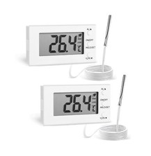 2 Packs Digital Oven Thermometer -58 F to 572 F/-50 C-300 C,