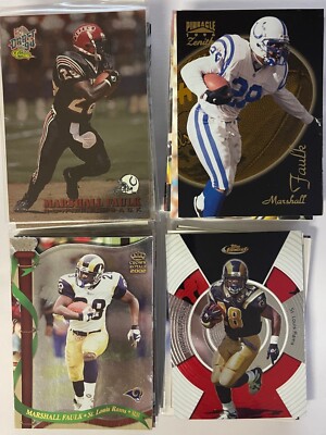 MARSHALL FAULK Football Cards **You Pick** HOF Rookies, Inserts, + Revised 5/17