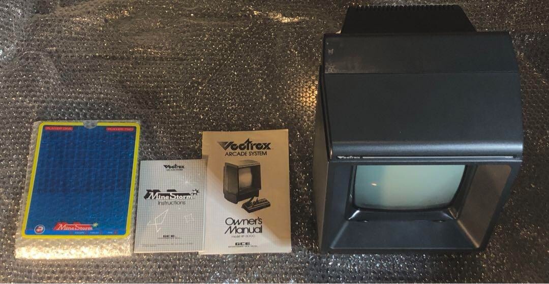 Vectrex Arcade System w/Multicart v1.3 Video Game Console TESTED w