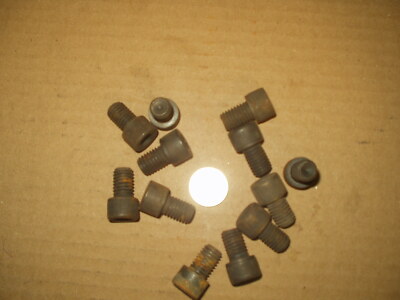 (Qty 12) 1/2-13 x 3/4'' Socket Head Allen Cap Screws Black Oxide  Grade 8