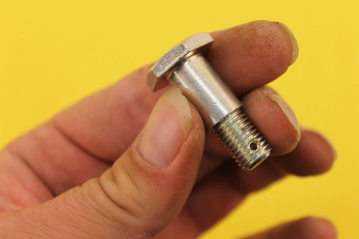 NOS PIEZA PERNO TRASERO ESLABÓN PAR SUZUKI TM400 TM250 # 09111-10009 Foto 4 de 4