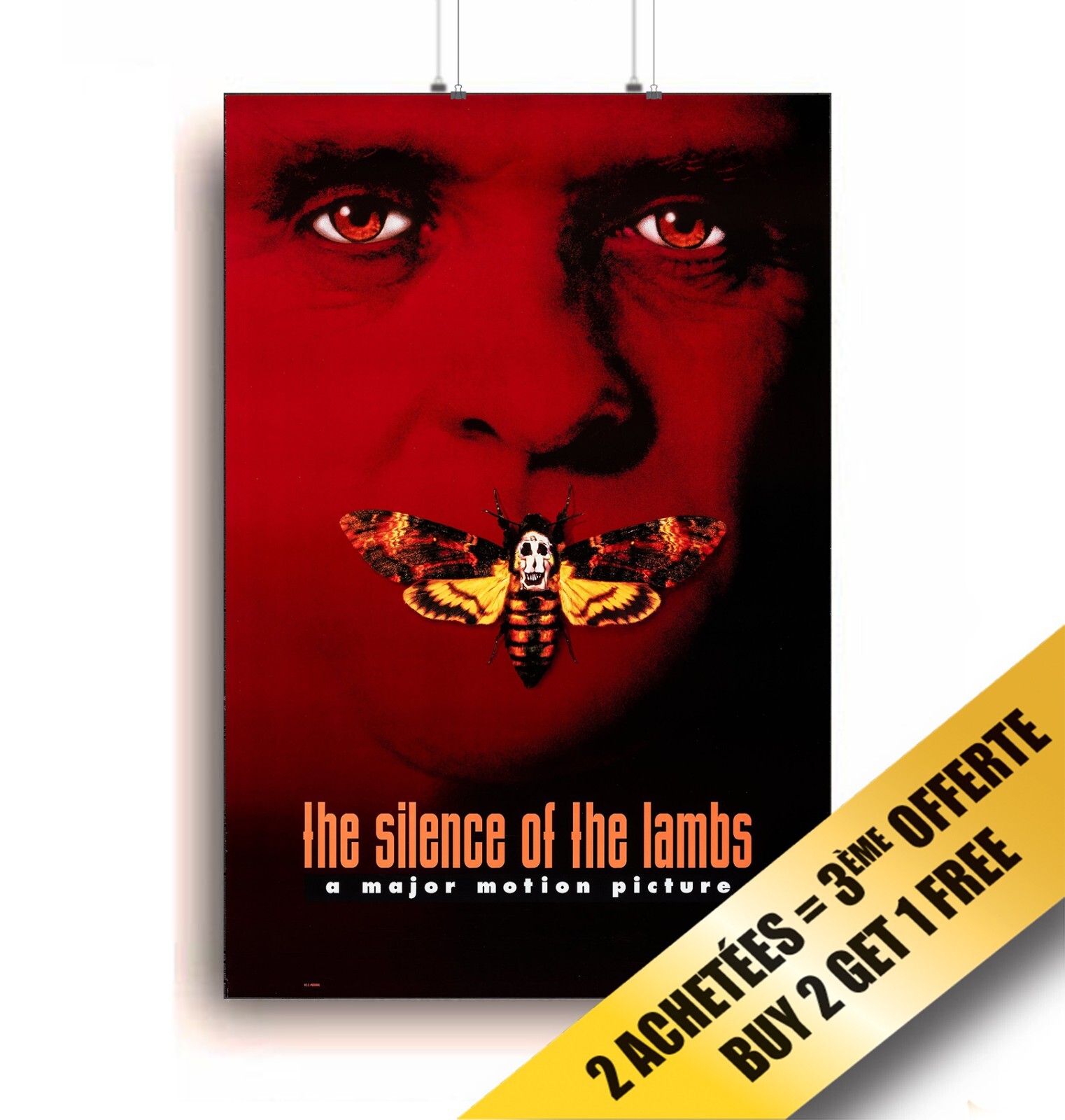 Das Schweigen Der Lämmer Deutsch Ganzer Film Das Schweigen Der Lämmer Plakat Kultfilm 1991 | eBay