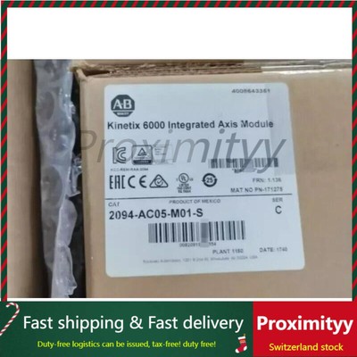 Allen-Bradley 2094-AC05-M01-S Kinetix 6000 Integrated Axis Module US Free Tax