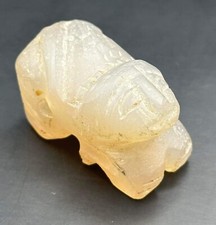 Ancient Roman Rare Wild Animal Agate Carved Figure - 1500+ Years Old