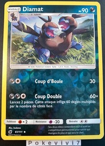 Carte Pokemon Diamat 61 111 Reverse Soleil Et Lune 4 Sl4 Fr Neuf Ebay