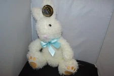 F.A.O. Schwarz 14" White Soft Bunny Rabbit Easter Plush Toy J8