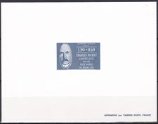 France ScB584 Nobel Prize Winner, Physiologist Charles Richet, Deluxe Proof