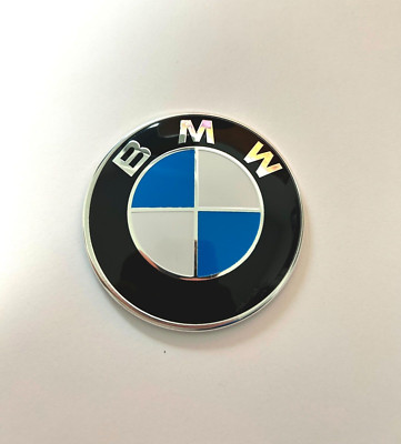 Original BMW Emblem Haube Motorhaube Ø 82mm 5176 7288752 E60 E90 F20 F30 E39 F07