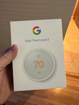 Google Nest Thermostat E - White (T4000ES)