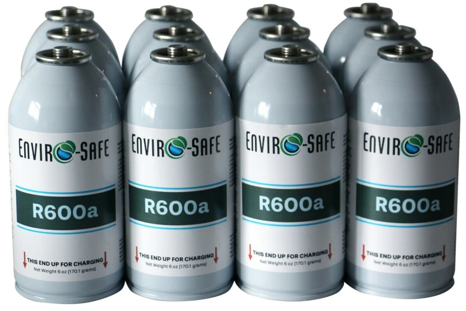 ENVIRO-SAFE REFRIGERANTS, INC. R-600a Modern Refrigerant for Refrigerators, Freezers 6oz Case/12 #8050