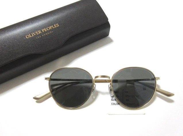 Oliver Peoples × THE ROW BROWNSTONE2 OV1231ST-5252R5 Sunglasses 49 □ 20-145