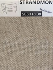 Ikea STRANDMON Bezug für Hocker Risane natur 505.118.38 NEU OVP Wechselbezug