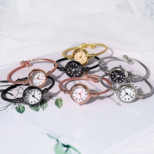 Luxury Vintage Fashion Gold Silver Women Dress Watches Casual Exquisite Quartz#