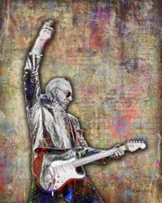 PETE TOWNSHEND Poster, Pete Townshend THE WHO Pop Artwork 8x10in Free Shipping