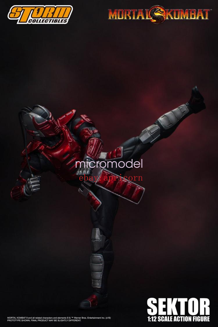 Storm Toys Mortal Kombat Sektor 1/12 Collectible Action Figure