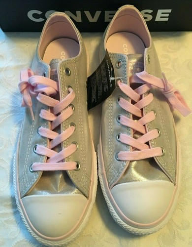 metallic shimmer converse