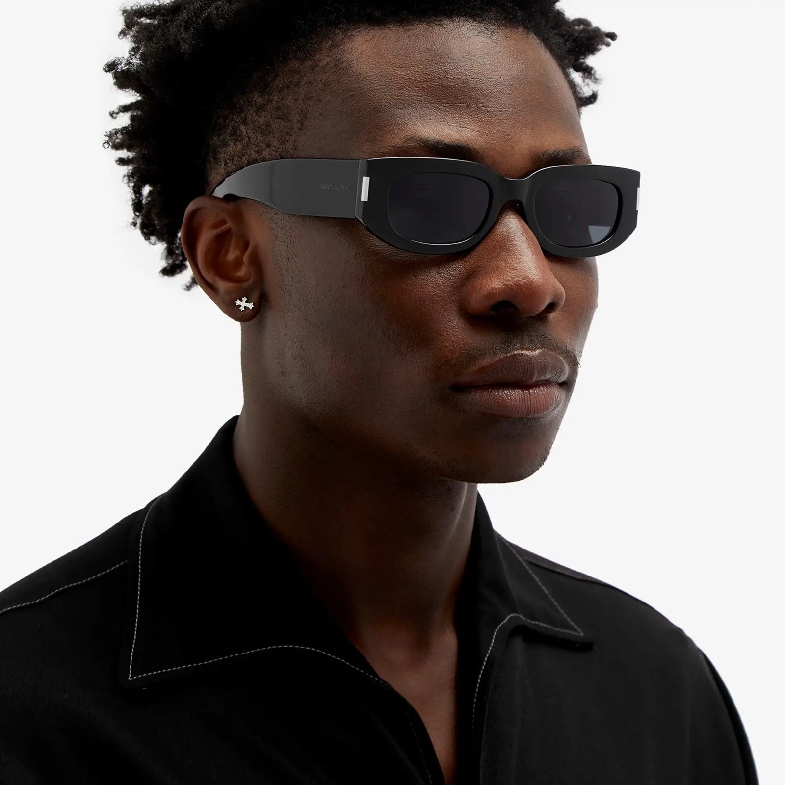 NUOVI OCCHIALI DA SOLE SL697 001 UNISEX NERI SAINT LAURENT SL 697 001