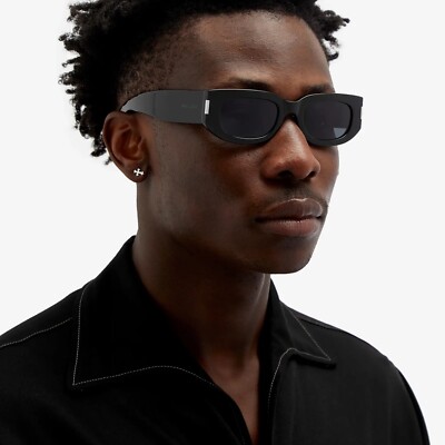 NEW SL697 001 UNISEX BLACK SUNGLASSES SAINT LAURENT SL 697 
